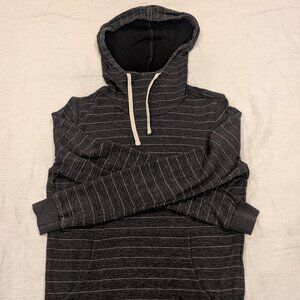 Marine Layer Striped Pullover Sweater Hoodie